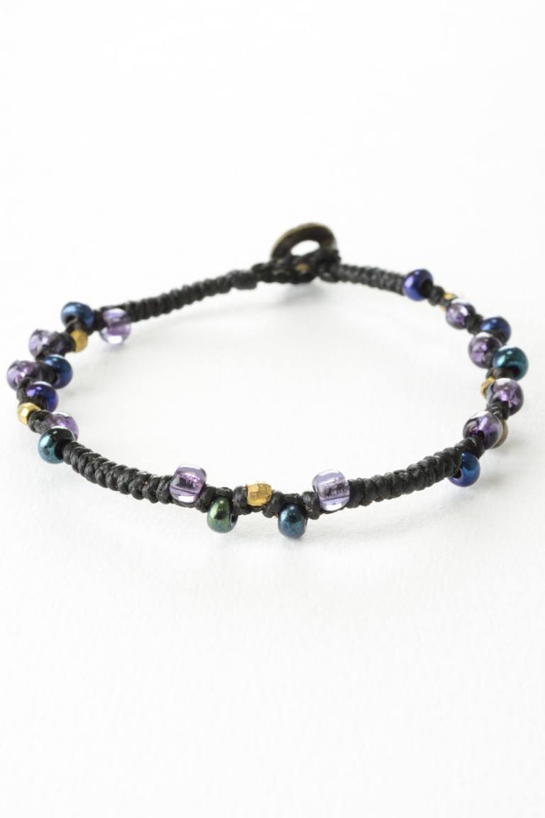 Wakami 国内限定モデル Earth Bracelet 7 Strand アースブレスレット 7ストランド ナイト Vs嵐にて櫻井翔さん着用 Gossip Wakami 国内限定モデル Earth Bracelet 7 Strand アースブレスレット 7ストランド ナイト Vs嵐にて櫻井翔さん着用 Gossip