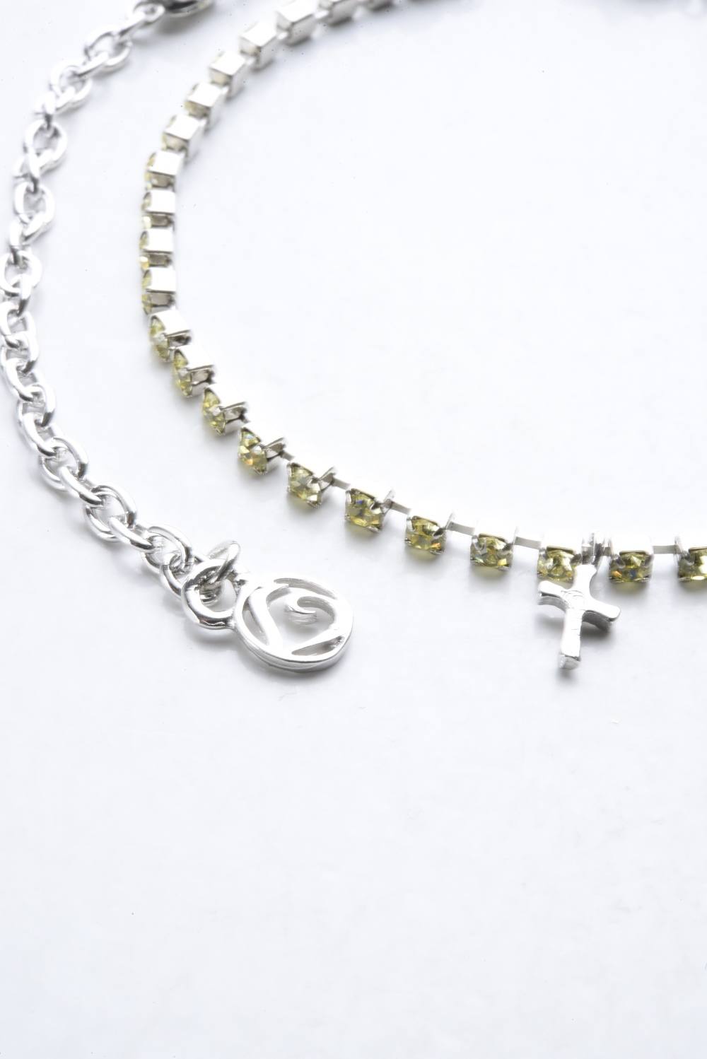 ヴェルヴェットラウンジ 2way スワロフスキー アンクレット