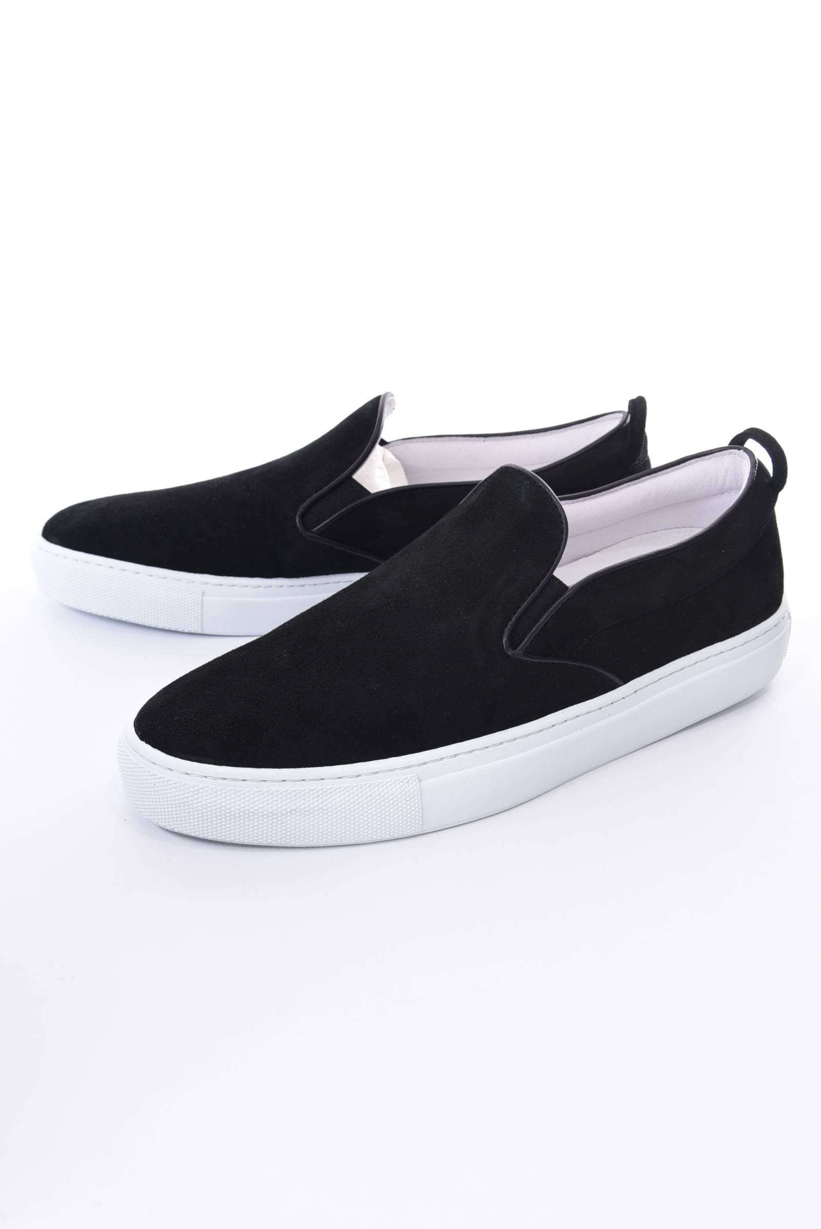 値下げしました‼︎‼︎Castellano ブラック スエード スリッポン 値下げしました‼︎‼︎Castellano ブラック スエード スリッポン