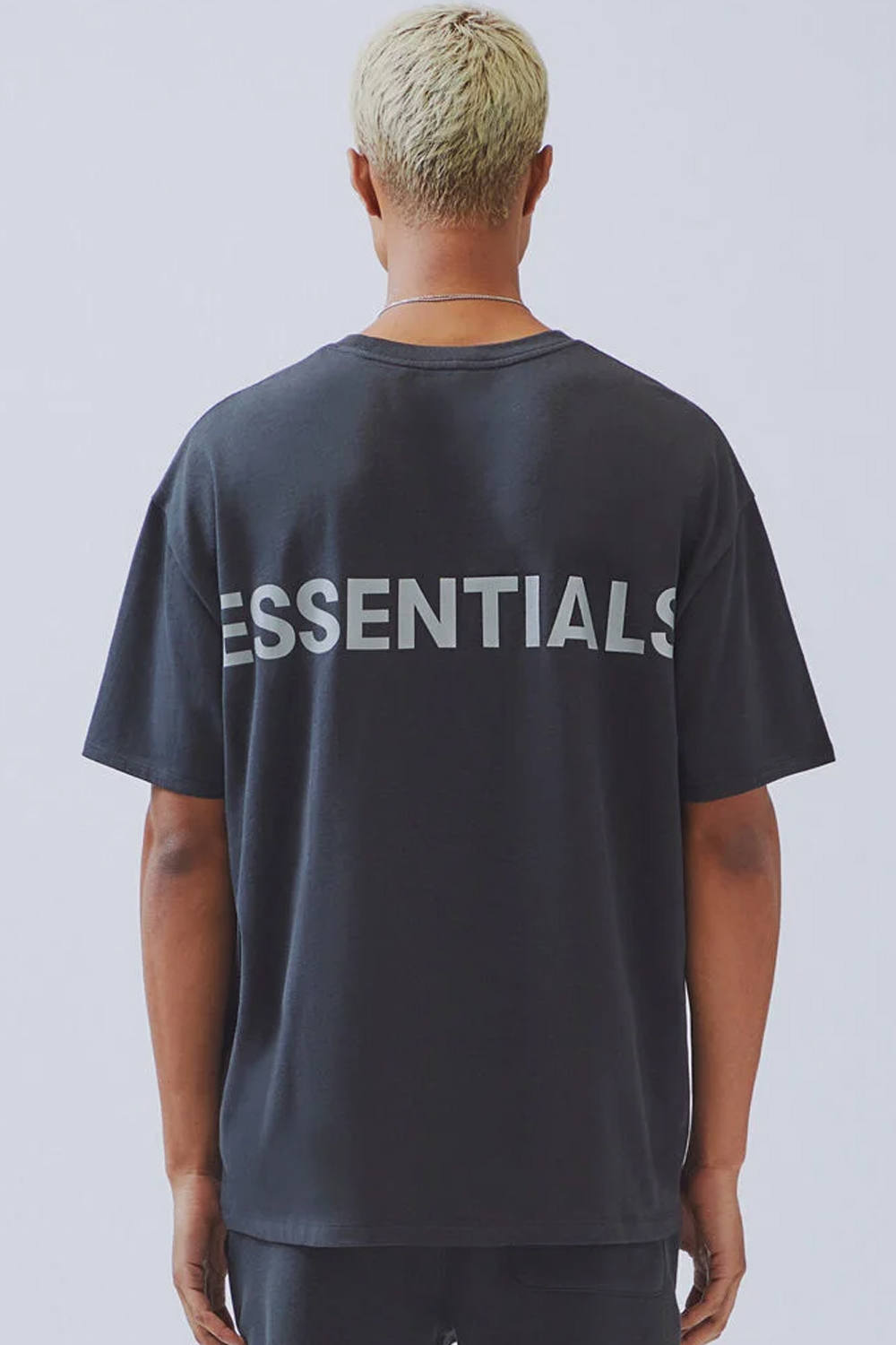 FOG ESSENTIALS FOG ESSENTIALS BOXY TSHIRT / リフレクタープリント クルーネック 半袖Tシャツ