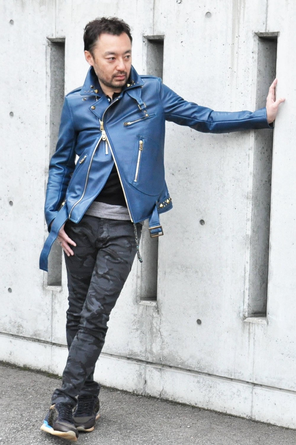 ロックなイメージのダブルライダースを大人っぽくスポーティーにカジュアルに 1501 Gossip